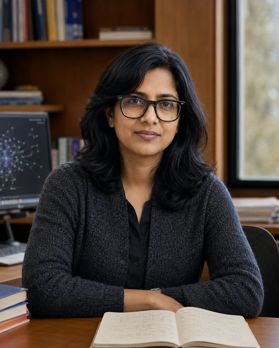 Portrait of Dr. Priya Sen