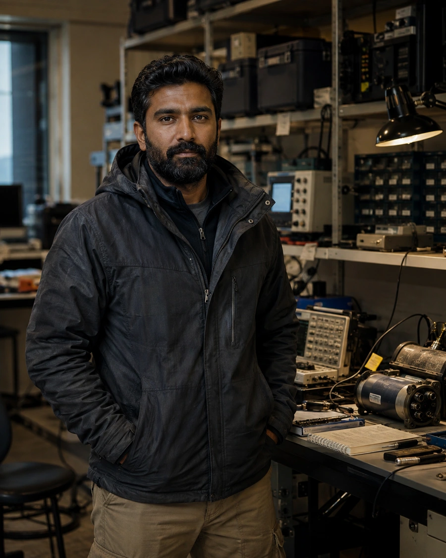 Portrait of Yusuf Rahman