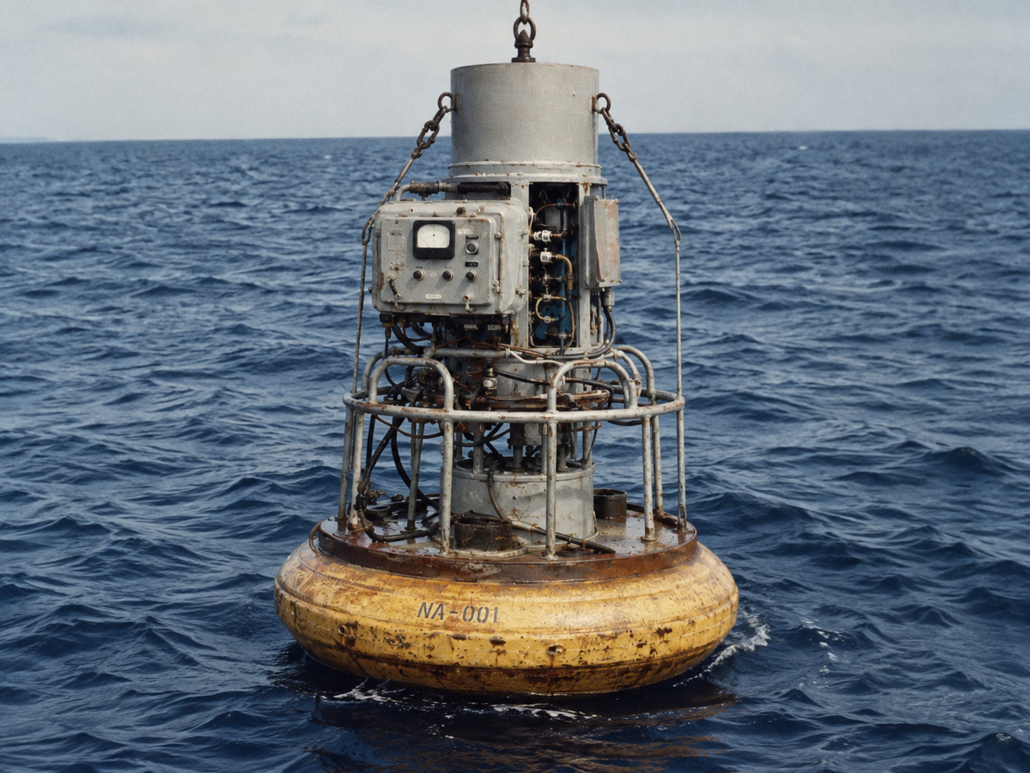 NA-001 marine sensor platform during the 1978 North Atlantic field deployment